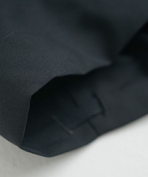 VU ヴウ wide short pants [DEEP BLUE]  ワイドショートパンツ vu-s24-p02