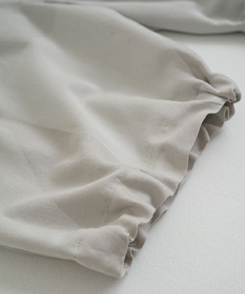 VU ヴウ geometric wide short pants  [ash×gray] 幾何学ワイドショートパンツ vu-s24-p02