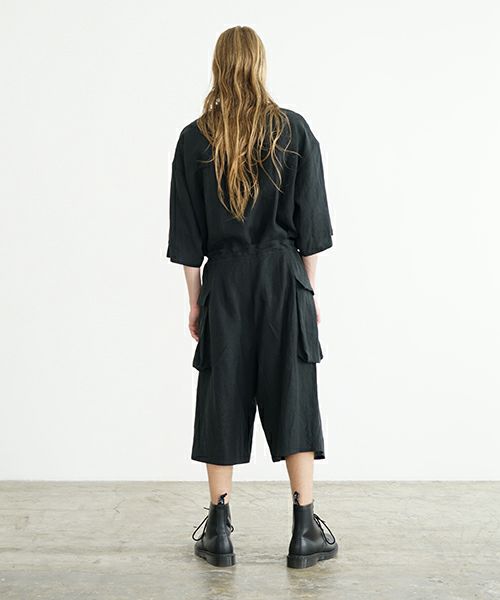 VU ヴウ flight short pants  [BLACK] フライトショートパンツ  vu-s24-p03