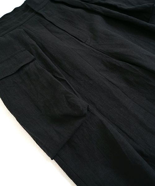 VU ヴウ flight short pants  [BLACK] フライトショートパンツ  vu-s24-p03