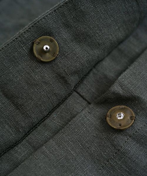 VU ヴウ flight short pants  [DARK KHAKI] フライトショートパンツ vu-s24-p03