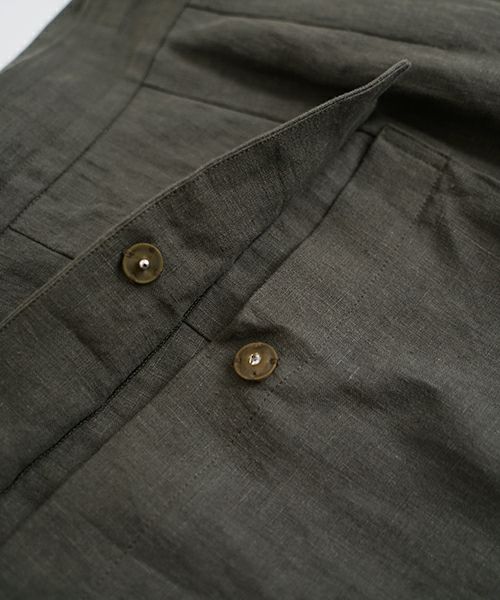 VU ヴウ flight short pants  [DARK KHAKI] フライトショートパンツ vu-s24-p03