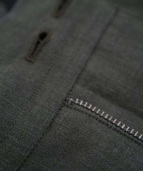 VU ヴウ flight short pants  [DARK KHAKI] フライトショートパンツ vu-s24-p03