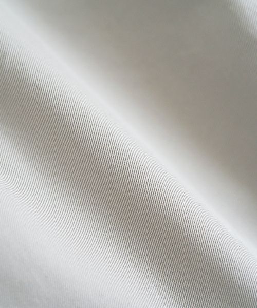 VU ヴウ knee wide pants-FINX COTTON [CHALK] ニーワイドパンツ vu-s24-p06