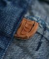 VU ヴウ vintage denim knee wide pants [VINTAGE BLUE] ヴィンテージ加工ニーワイドパンツ vu-s24-p06