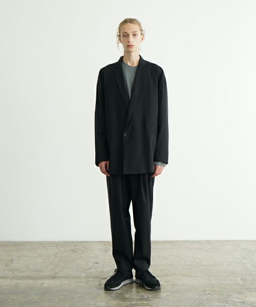 VU ヴウ double jacket [BLACK] ダブルジャケット vu-s24-j01