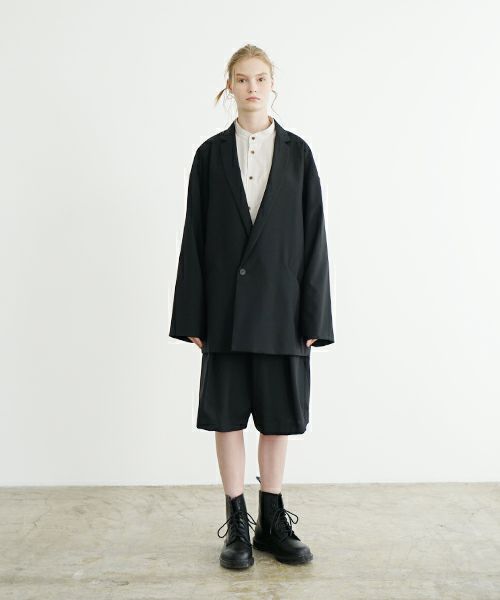 VU ヴウ double jacket [BLACK] ダブルジャケット vu-s24-j01