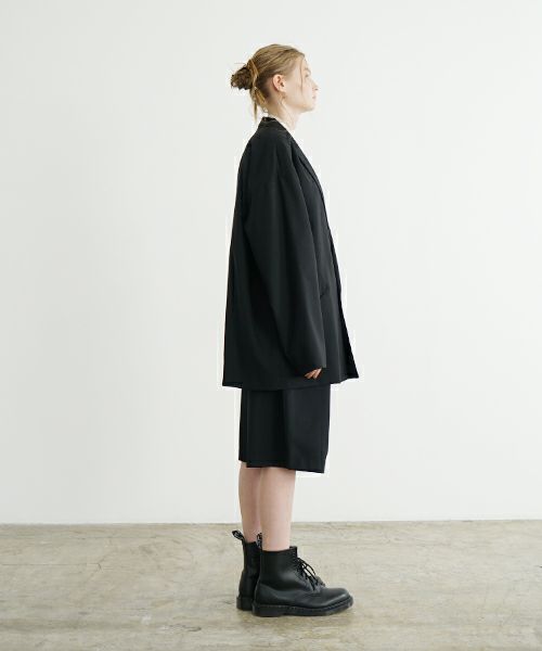 VU ヴウ double jacket [BLACK] ダブルジャケット vu-s24-j01