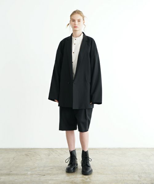 VU ヴウ double jacket [BLACK] ダブルジャケット vu-s24-j01