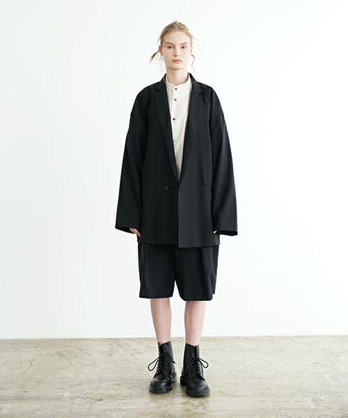 VU ヴウ double jacket [BLACK] ダブルジャケット vu-s24-j01