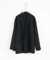 VU ヴウ double jacket [BLACK] ダブルジャケット vu-s24-j01