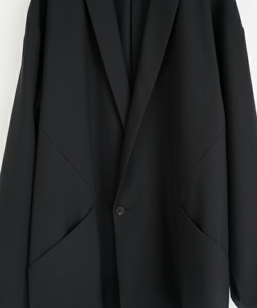 VU ヴウ double jacket [BLACK] ダブルジャケット vu-s24-j01