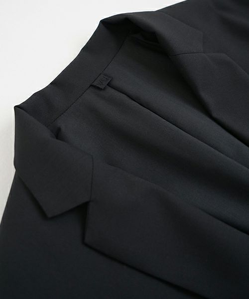 VU ヴウ double jacket [BLACK] ダブルジャケット vu-s24-j01