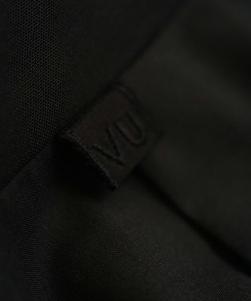 VU ヴウ double jacket [BLACK] ダブルジャケット vu-s24-j01