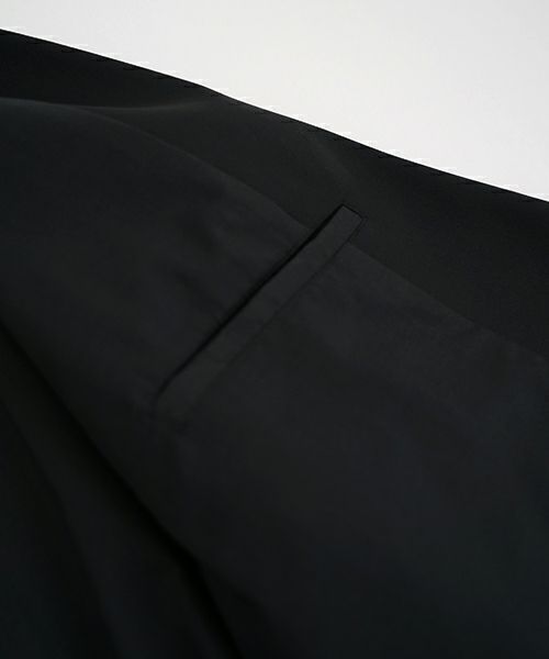 VU ヴウ double jacket [BLACK] ダブルジャケット vu-s24-j01