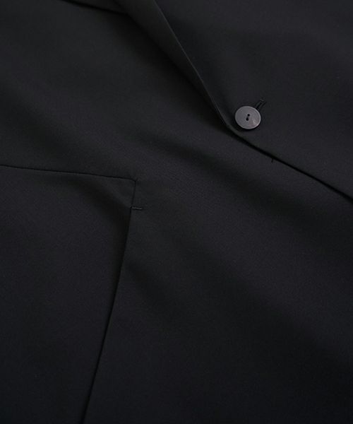 VU ヴウ double jacket [BLACK] ダブルジャケット vu-s24-j01