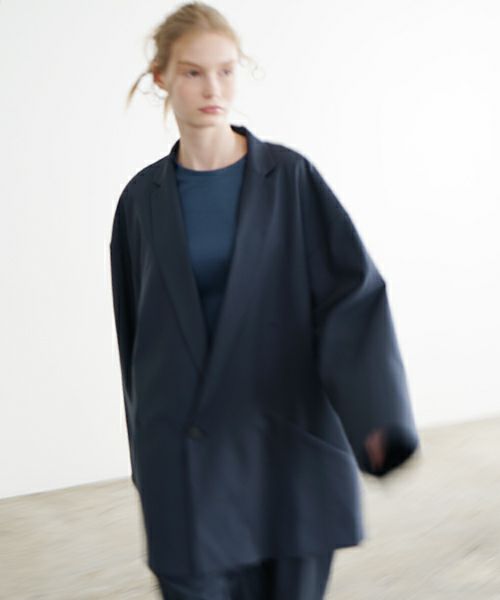 VU ヴウ double jacket [DEEP BLUE] ダブルジャケットvu-s24-j01