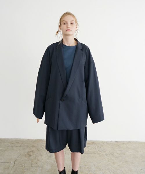 VU ヴウ double jacket [DEEP BLUE] ダブルジャケットvu-s24-j01