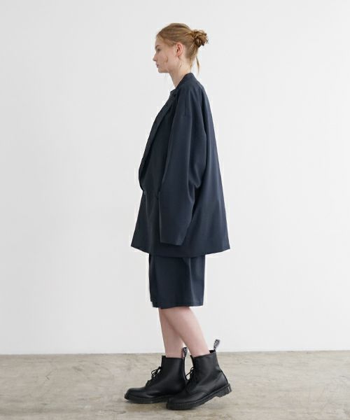 VU ヴウ double jacket [DEEP BLUE] ダブルジャケットvu-s24-j01