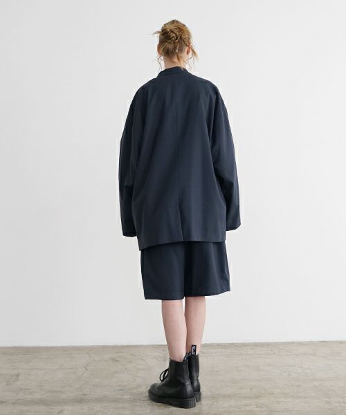 VU ヴウ double jacket [DEEP BLUE] ダブルジャケットvu-s24-j01