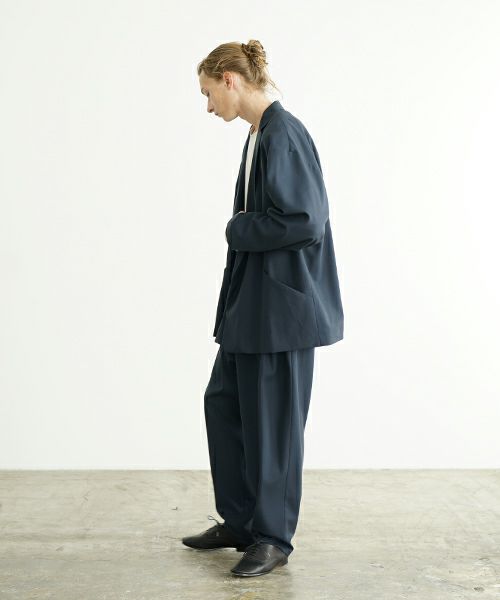 VU ヴウ double jacket [DEEP BLUE] ダブルジャケットvu-s24-j01