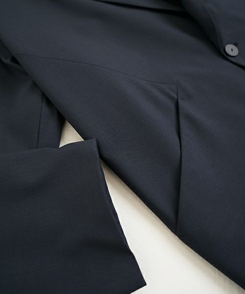 VU ヴウ double jacket [DEEP BLUE] ダブルジャケットvu-s24-j01