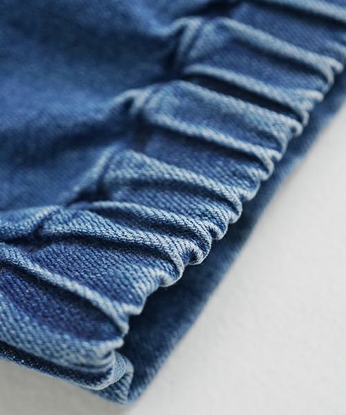 VU ヴウ vintage denim shirts collar bluson[VINTAGE BLUE] ヴィンテージスタンドカラーブルゾン vu-s24-b01