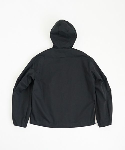 VU ヴウ hoodie bluson FINX COTTON[BLACK] パーカーブルゾン vu-s24-b02