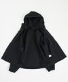 VU ヴウ hoodie bluson FINX COTTON[BLACK] パーカーブルゾン vu-s24-b02