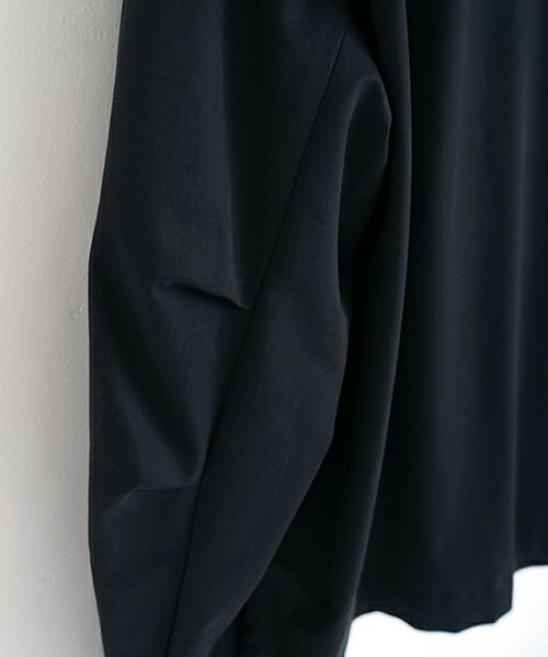 VU ヴウ hoodie bluson FINX COTTON[BLACK] パーカーブルゾン vu-s24-b02