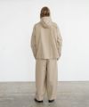 VU ヴウ hoodie bluson FINX COTTON[CAMEL] パーカーブルゾン vu-s24-b02