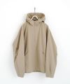 VU ヴウ hoodie bluson FINX COTTON[CAMEL] パーカーブルゾン vu-s24-b02