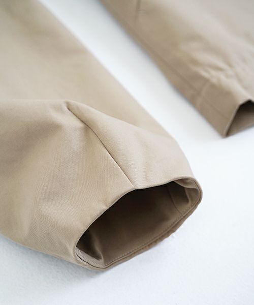 VU ヴウ hoodie bluson FINX COTTON[CAMEL] パーカーブルゾン vu-s24-b02