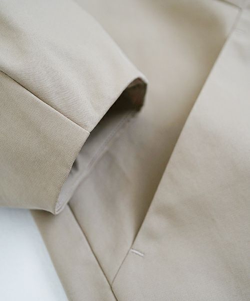 VU ヴウ hoodie bluson FINX COTTON[CAMEL] パーカーブルゾン vu-s24-b02