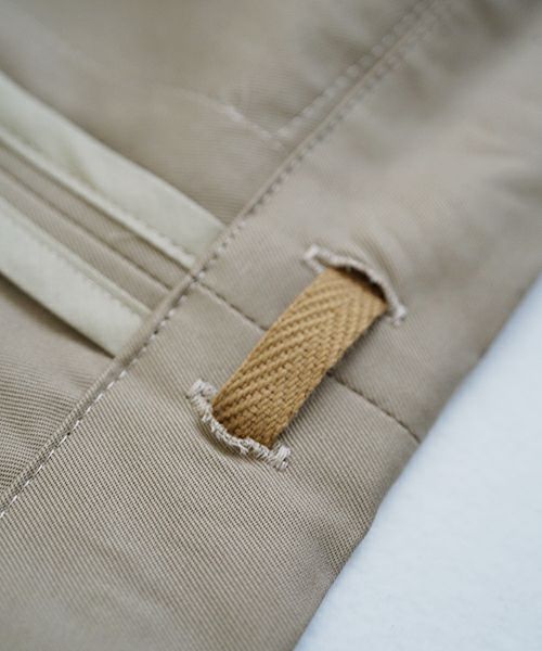 VU ヴウ hoodie bluson FINX COTTON[CAMEL] パーカーブルゾン vu-s24-b02