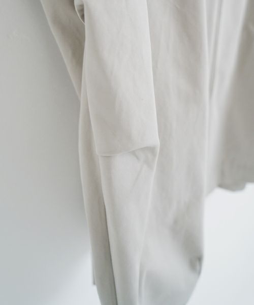 VU ヴウ hoodie bluson FINX COTTON[CHALK] パーカーブルゾンvu-s24-b02