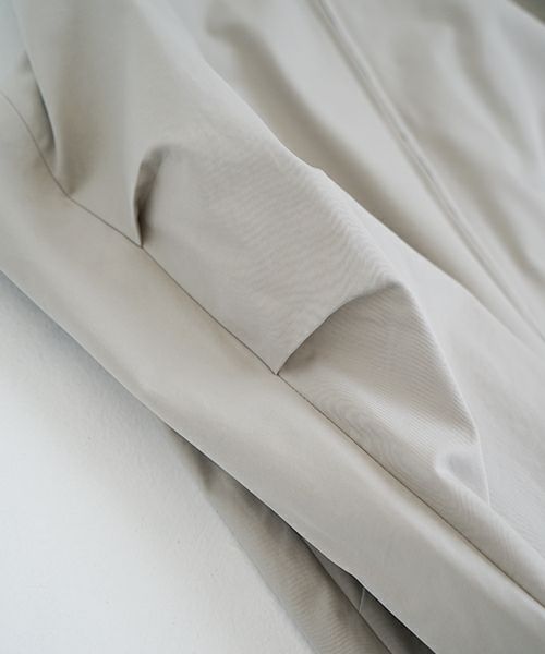 VU ヴウ hoodie bluson FINX COTTON[CHALK] パーカーブルゾンvu-s24-b02