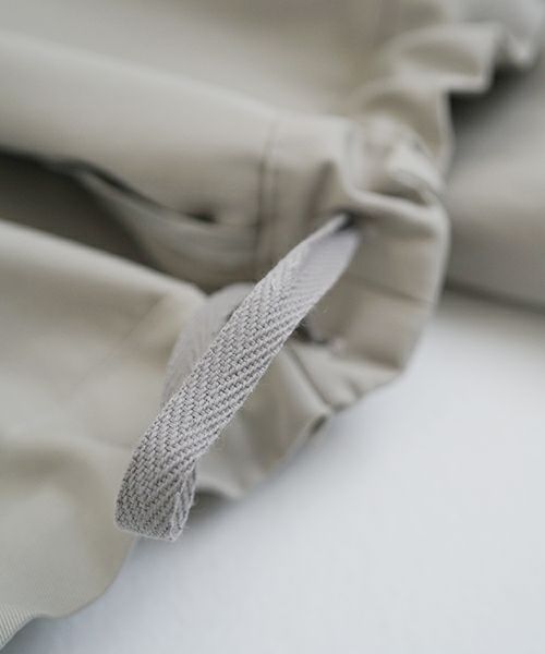 VU ヴウ hoodie bluson FINX COTTON[CHALK] パーカーブルゾンvu-s24-b02