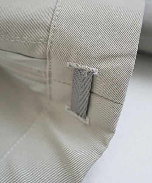 VU ヴウ hoodie bluson FINX COTTON[CHALK] パーカーブルゾンvu-s24-b02