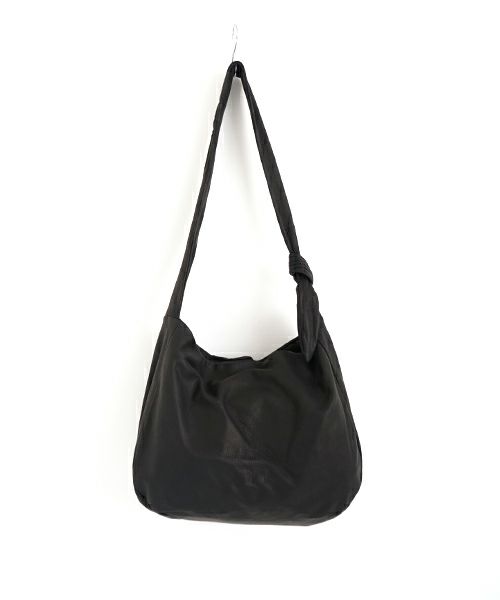  VU PRODUCTヴウプロダクト big sash bag deer leather [BLACK] vu-product-B14 鹿革タスキショルダーバッグ