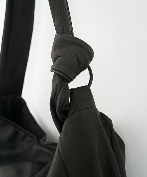  VU PRODUCTヴウプロダクト big sash bag deer leather [BLACK] vu-product-B14 鹿革タスキショルダーバッグ