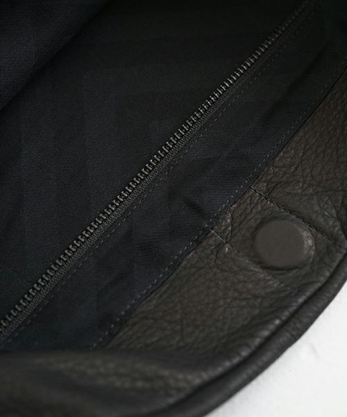  VU PRODUCTヴウプロダクト big sash bag deer leather [BLACK] vu-product-B14 鹿革タスキショルダーバッグ