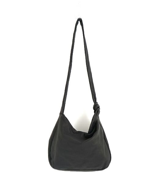VU PRODUCTヴウプロダクト sash bag deer leather[BLACK] vu-product-B15 鹿革タスキショルダーバッグ