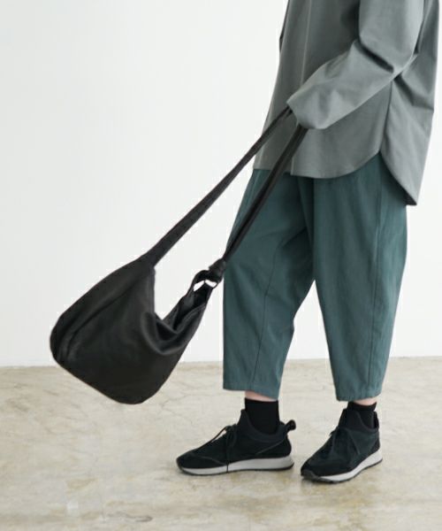 VU PRODUCTヴウプロダクト sash bag deer leather[BLACK] vu-product-B15 鹿革タスキショルダーバッグ