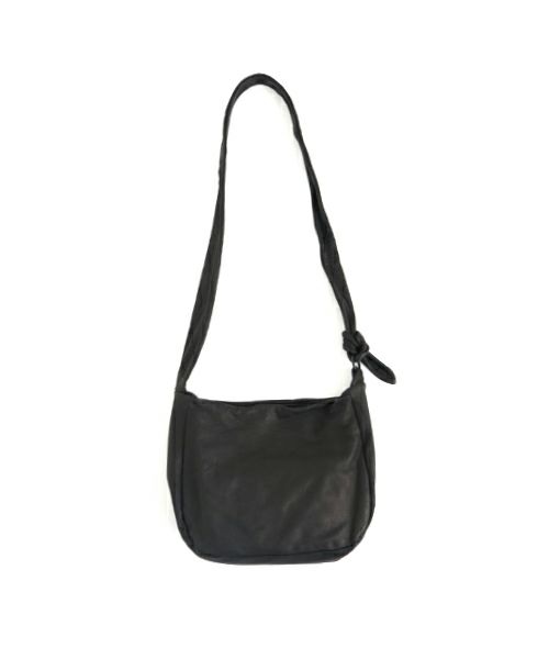 VU PRODUCTヴウプロダクト sash bag deer leather[BLACK] vu-product-B15 鹿革タスキショルダーバッグ