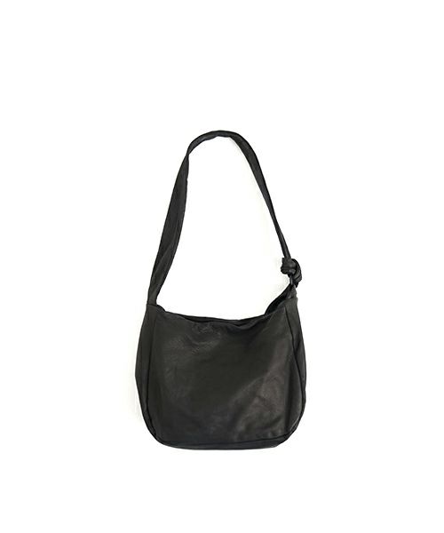 VU PRODUCT ヴウプロダクト sash bag deer leather[BLACK] 鹿革タスキショルダーバッグvu-product-B14