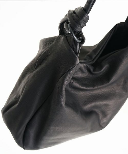 VU PRODUCTヴウプロダクト sash bag deer leather[BLACK] vu-product-B15 鹿革タスキショルダーバッグ