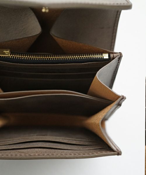 YOKO SAKAMOTO ヨーコサカモト<br>REGULAR WALLET  / レギュラーウォレット[BROWN] YS-LW-REGLLAR