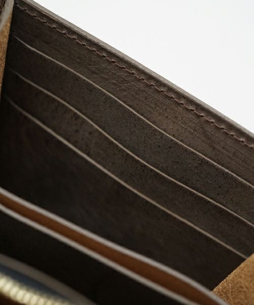 YOKO SAKAMOTO ヨーコサカモト<br>REGULAR WALLET  / レギュラーウォレット[BROWN] YS-LW-REGLLAR