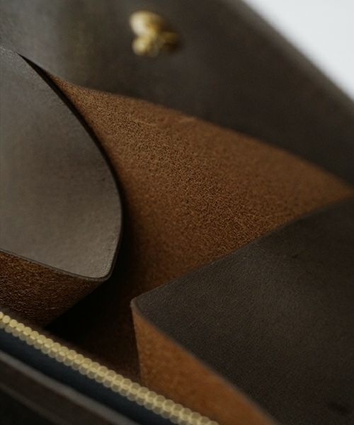 YOKO SAKAMOTO ヨーコサカモト<br>REGULAR WALLET  / レギュラーウォレット[BROWN] YS-LW-REGLLAR